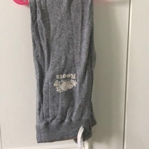 roots sweatpants size xxs but would fit small
